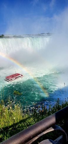 2 arcs-en-ciel d'eau Niagara Falls, ON