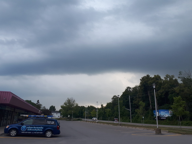 storm moving in Orillia, ON
