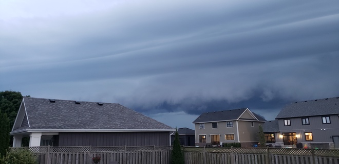 Storm rolling in Chatham, ontario