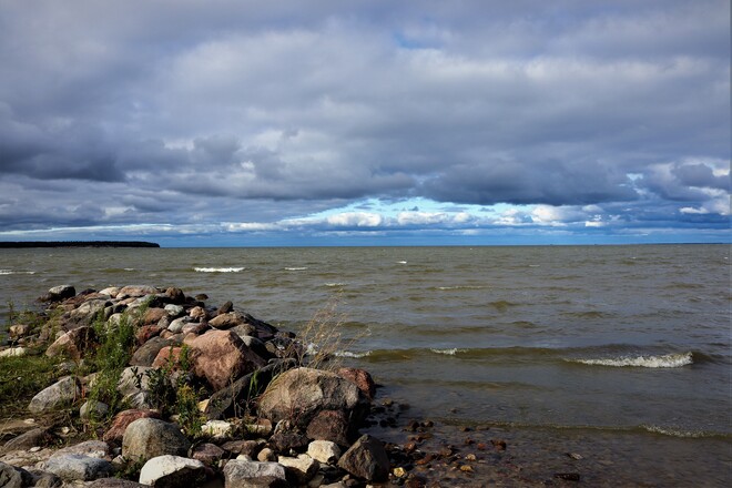 Lake Winnipeg from near Sandy Bay Sandy Bay, MB