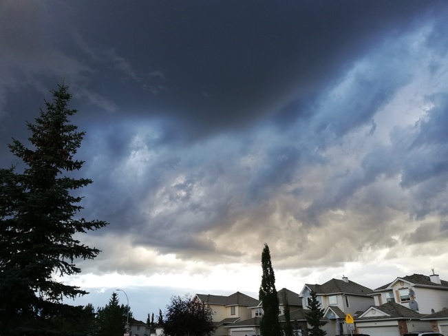 Crazy clouds over Calgary Calgary Alberta