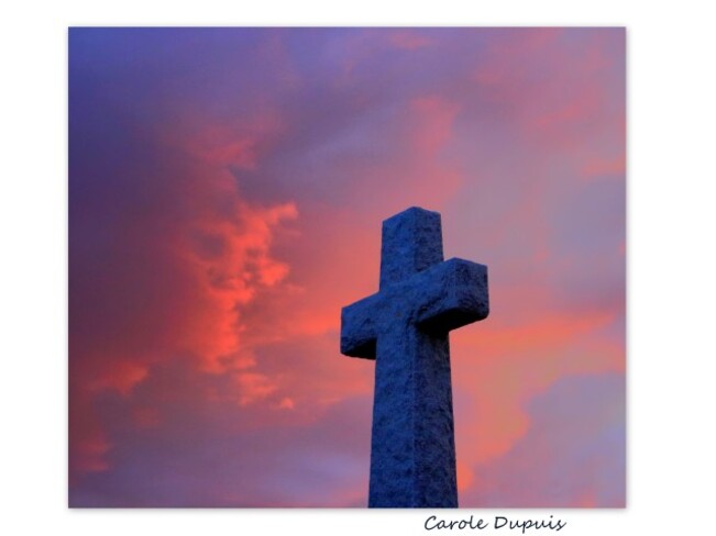 La croix Jacques-Cartier-GaspÃ© St Majorique Fontenelle, Gaspé, QC