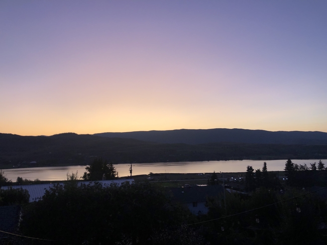 Purple sky at night North Okanagan, British Columbia | V1B 3T3