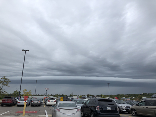 Shelf cloud this morning Guelph, Ontario, CA