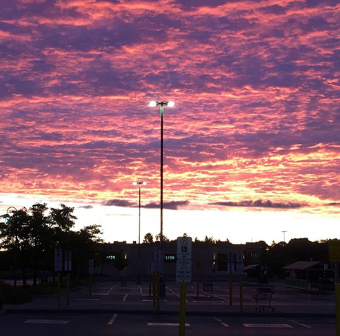 Beautiful sunrise Richmond Hill, Ontario, CA