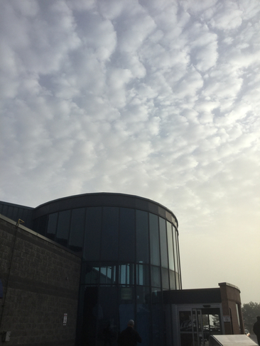 Cool morning sky near Pearson Airport Toronto, Ontario, CA