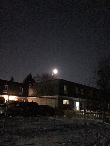 The Moon. Regional Municipality of Niagara, ON, Canada