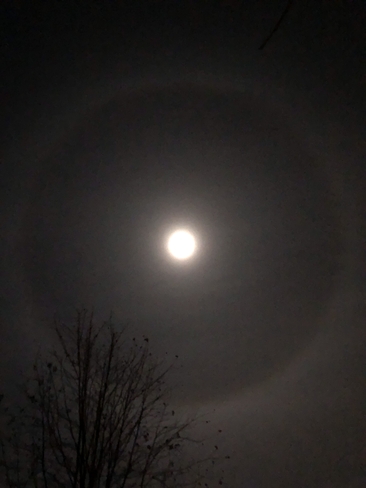 Lunar Halo Sarnia, Ontario, CA