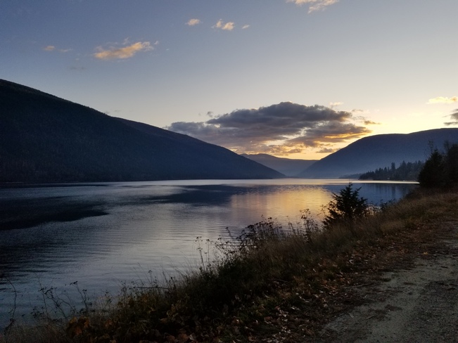 kootney lake in the fall Nelson, BC
