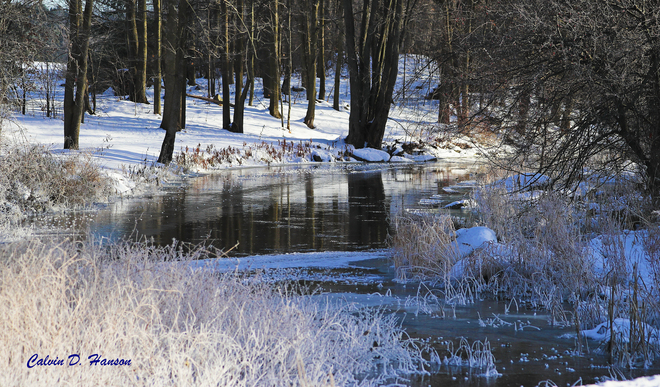 Frozen Creek near St. Andrews West St Andrews West, ON