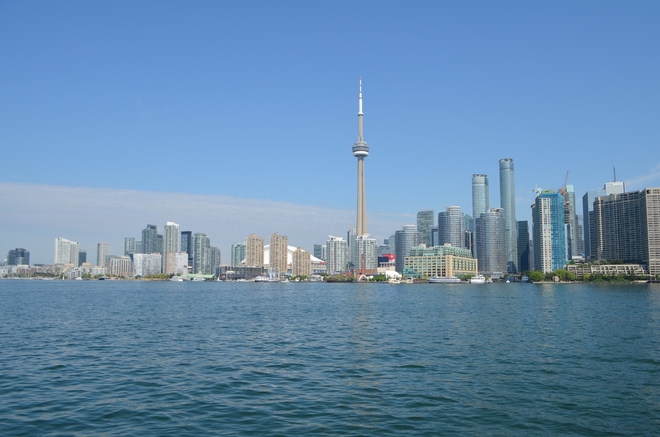 Toronto skyline Toronto Islands, Ontario, CA