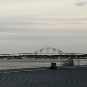 le pont et rivière Miramichi