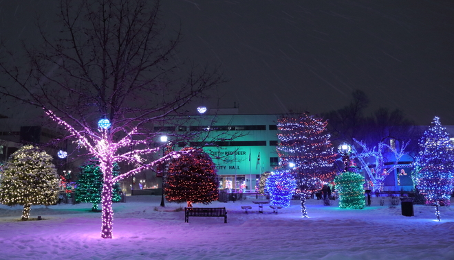Christmas Lights Display Red Deer, Alberta, Canada