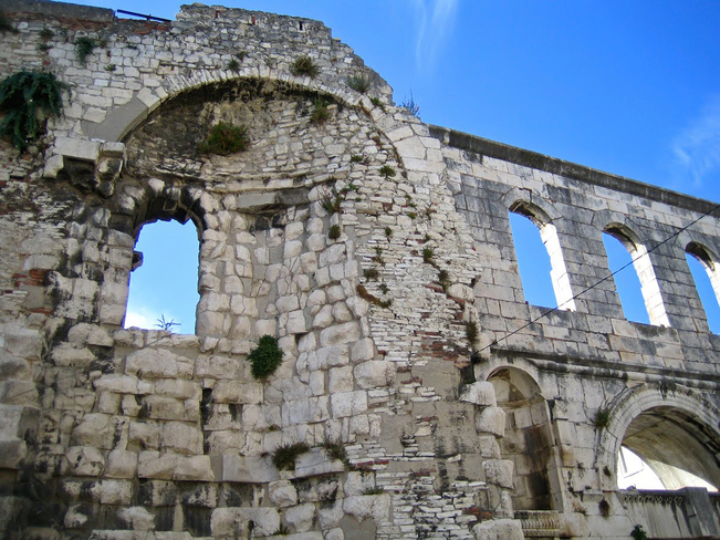 Split, Croatia ~ 305 A.D.~ Roman Walls Split, Croatia