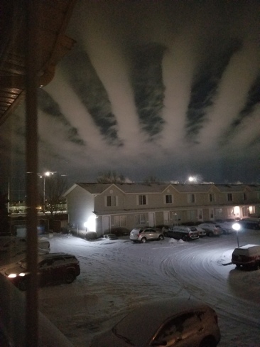 Cloud formation. Saskatoon, SK
