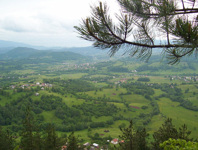 Beautiful Green Mountain Mokro, Republika Srpska, Bosnia and Herzegovina