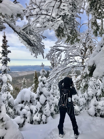 Randonnée massif du sud Saint-Philémon, Québec, CA