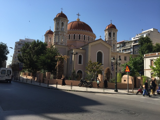 Beautiful Metropolitan Church Thessaloniki, Greece