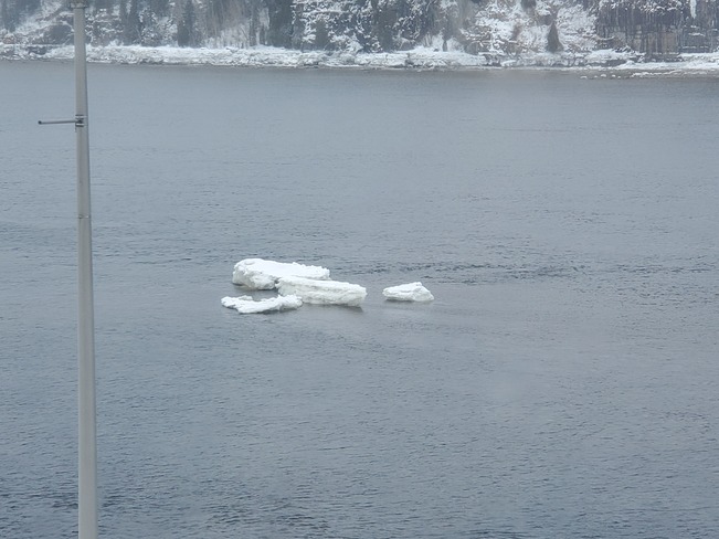 Petit iceberg Saguenay Chicoutimi, QC