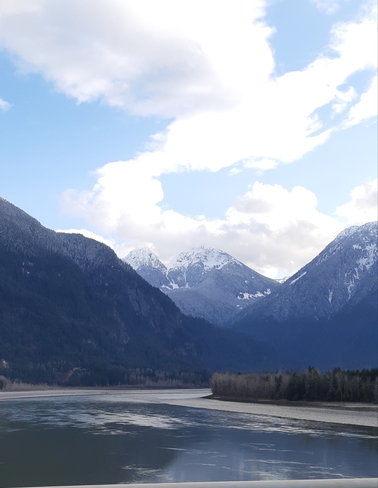 Entering the Town of Hope, BC Fraser River, Hope, BC
