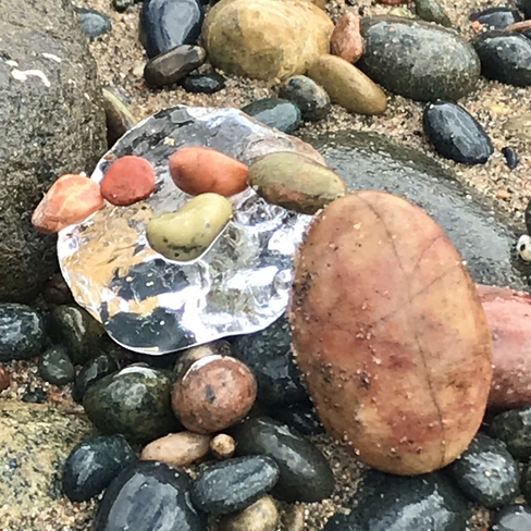 Multi coloured stones Algoma, Unorganized, North Part, Ontario, CA