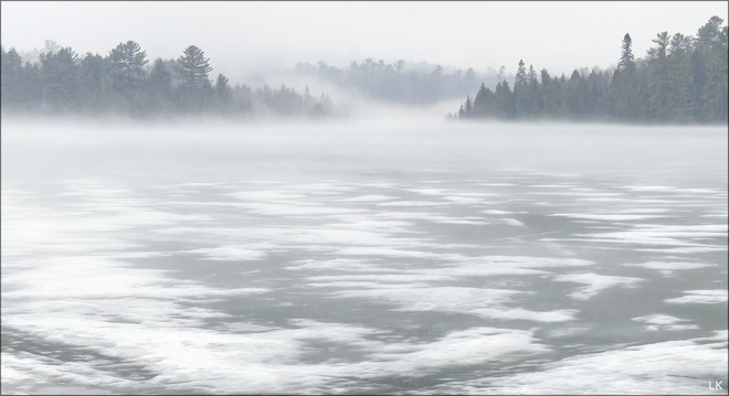 Foggy, Elliot Lake. Elliot Lake, ON
