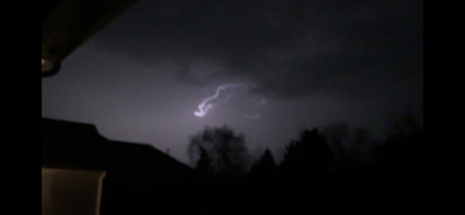 Lightning Storm Coldstream, ON