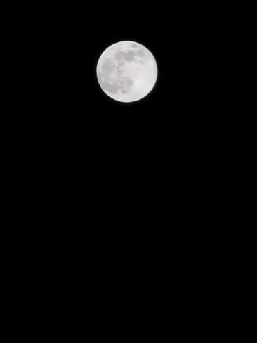 Full moon April 7th 2020 Spruce Grove, AB