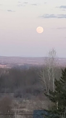 PremiÃ¨re Pleine Lune du confinement Sherbrooke, QC