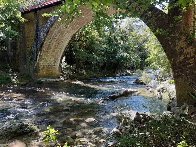 bridge siagne river Auribeau-sur-Siagne, PAC
