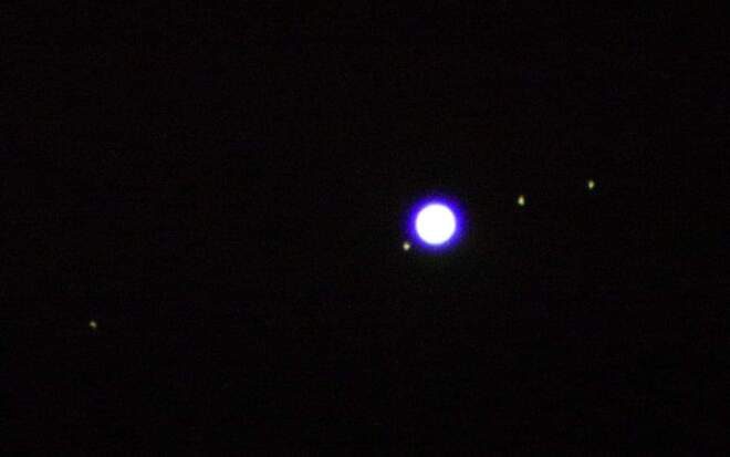 Jupiter and those 4 moons Dowling, ON