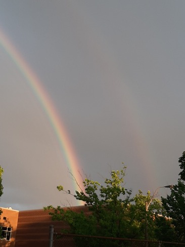 double rainbow Hamilton, ON