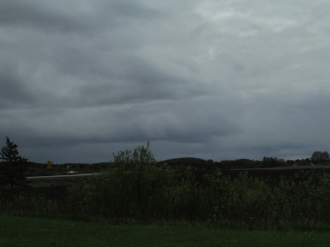 Fin de journée dans l'orage Véloroute des Bleuets, Chambord, QC G0W 1G0, Canada