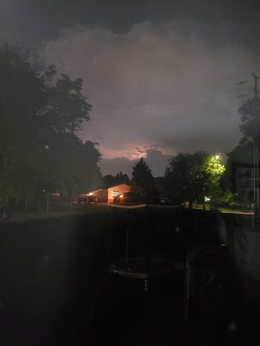 Storm approaching Oshawa, ON