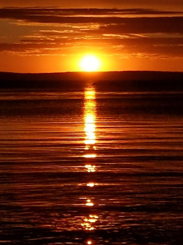 Last evening's sunset Peggys Cove, NS