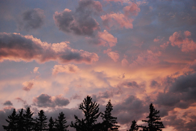 Storm Clouds During Sunset Brandon, MB