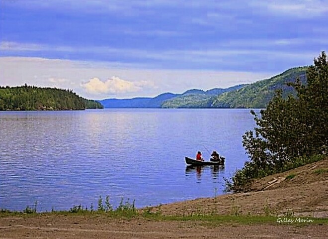 Journée de pêche. Saguenay, QC
