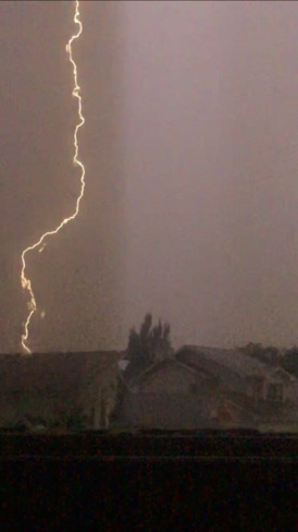 Thunder/Lightning Storm Edmonton, AB