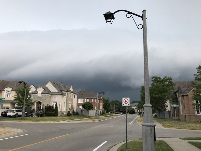 Storm Clouds Rolling In Oakville, Ontario, CA