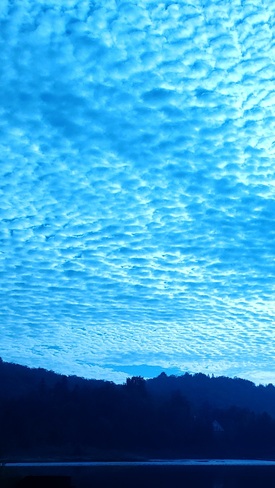 nuages matinal Saint-Adolphe-d'Howard, QC
