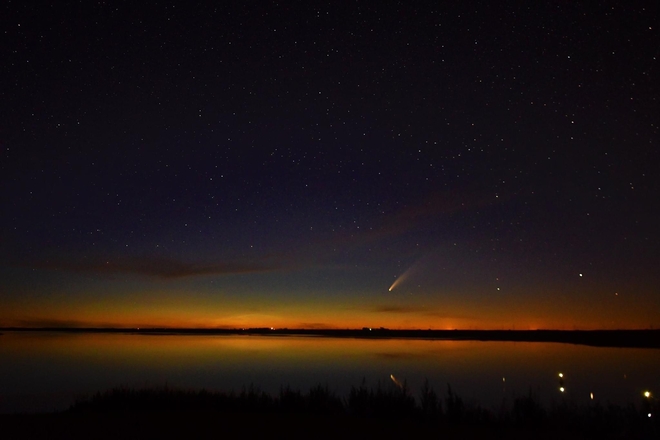 Comet NEOWISE Estevan, Saskatchewan, CA