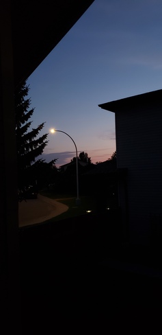 Silhouette sunrise 23 Ave NW, Edmonton, AB T6L, Canada