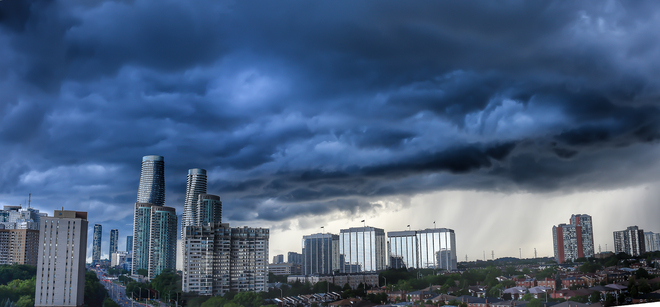 Dramatic Summer Sky August 4, 2020 Mississauga, ON