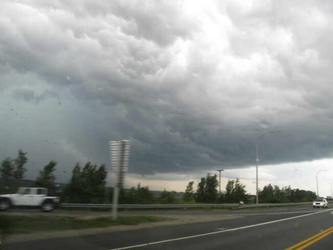 Storm's a comin! Miramichi, NB