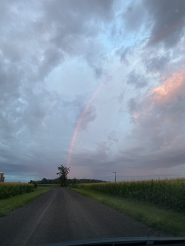 Early Morning Rainbow Winchester, Ontario, CA