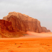 Le désert de Wadi Ru, là ou Laurence Oliver a été filmé