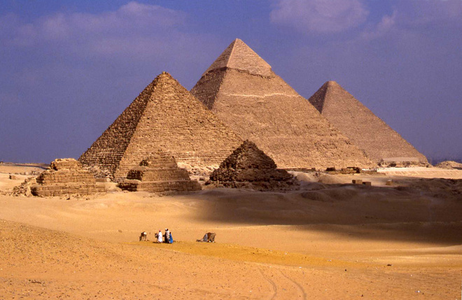 Pyramides d'Égypte Le Caire, Égypte