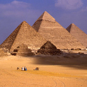 Pyramides d&#39;Égypte