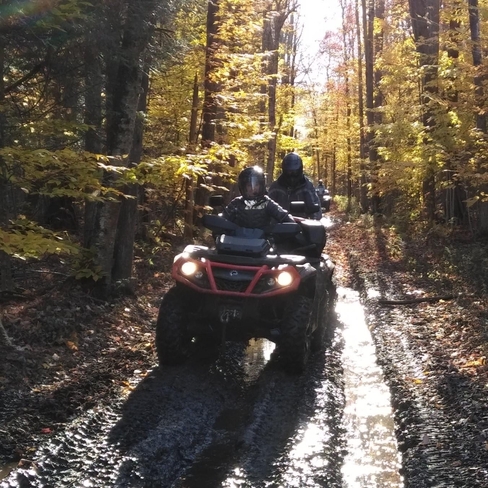ATV trail Spencerville, Ontario, CA