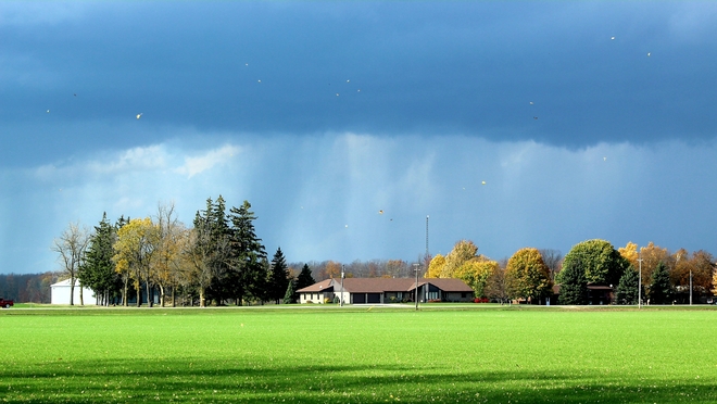 storm rolling by Listowel, ON